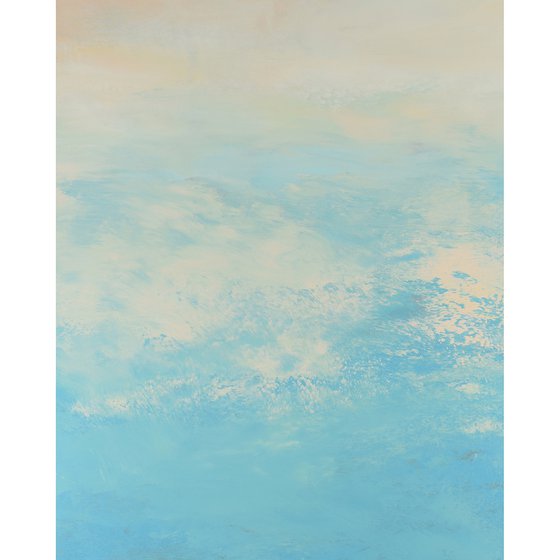 Summer Blue - Modern Abstract Seascape