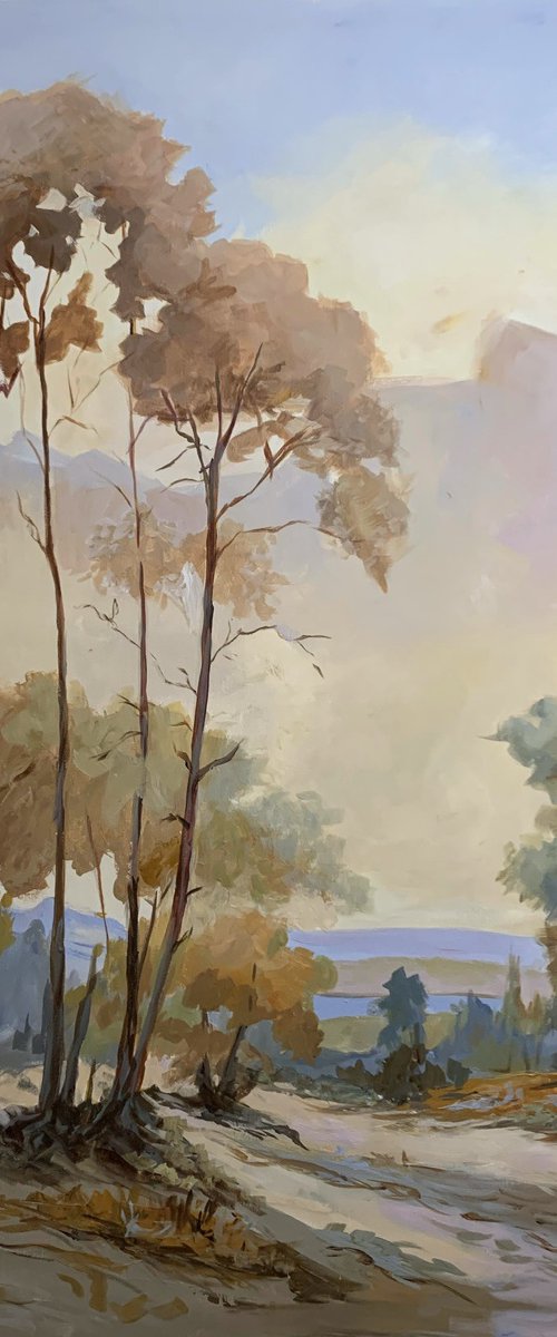 Warm light, landscape. by Vita Schagen