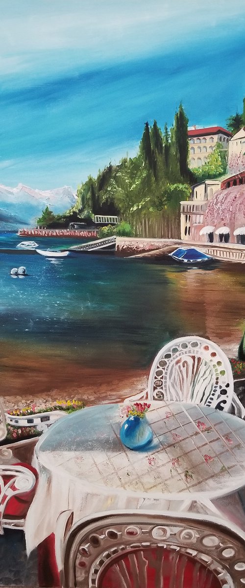 Como Lake, Italy. by Alexandra Tomorskaya/Caramel Art Gallery
