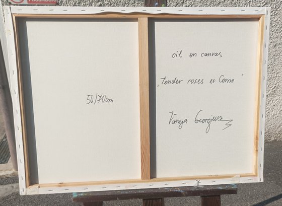 Tender roses at Lake Como