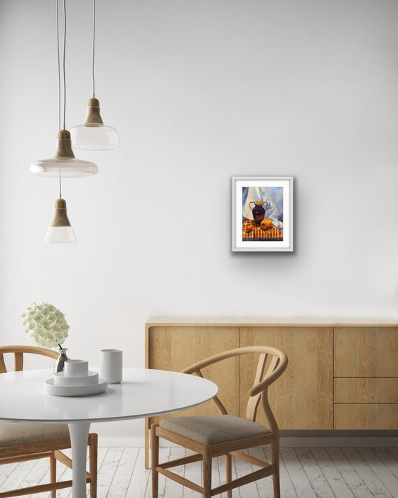 Still life with a vase