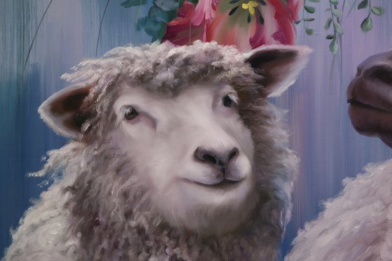 "Dreams among flowers"