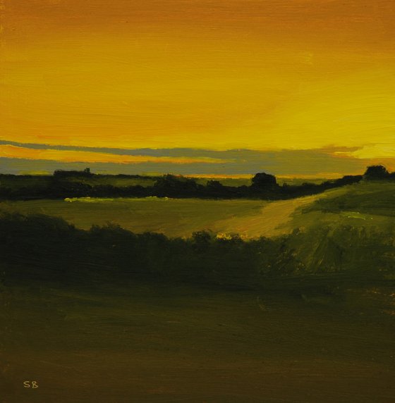 Evening landscape.