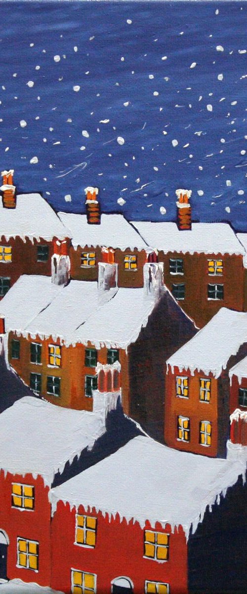 Terrace Houses (3) by Linda Monk