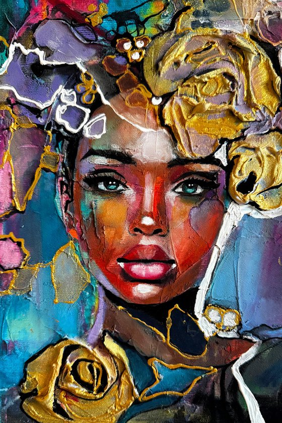 Petals Painted with Fire