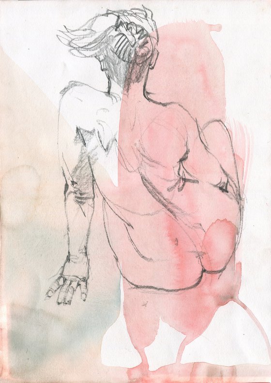 Erotic sketch art