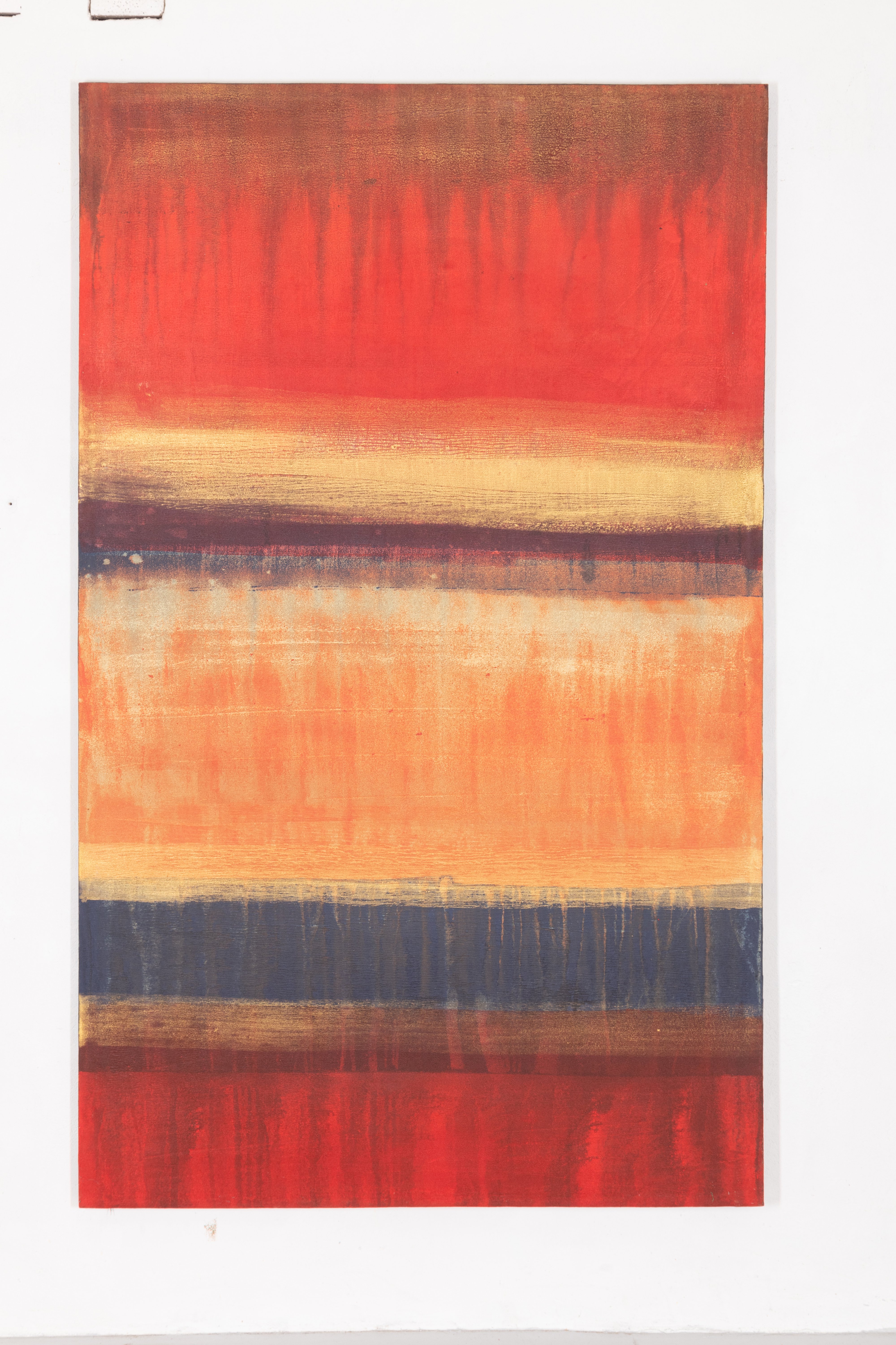 Abstract Acrylic Painting By Rokas Berziunas, 47 X 78", No. 250, Original Artwork