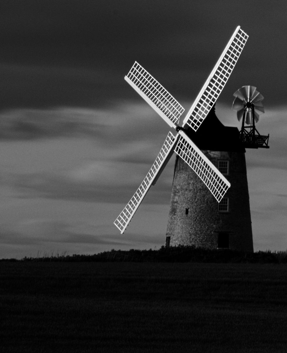 Windmill, Oxfordshire, England by Charles Brabin