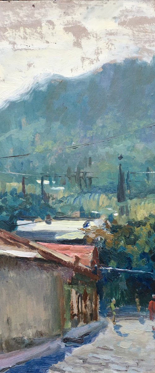 southern landscape by Irina Zelenina