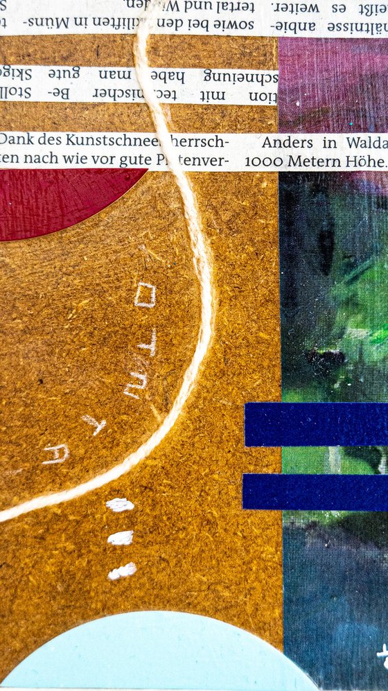 Mixed Media Collage - GA-3
