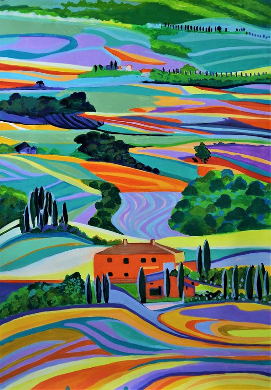 Landscape of Tuscany