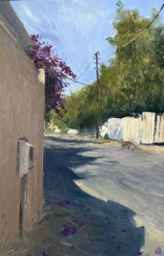Cat Passing By