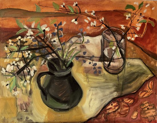 Blackthorn Blossom by Christine Callum  McInally
