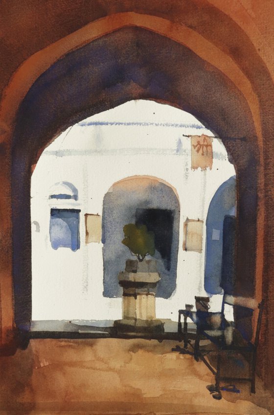 Darkness to light at an Ashram