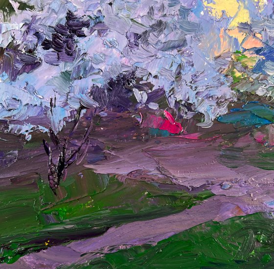 Spring Evening City Mood