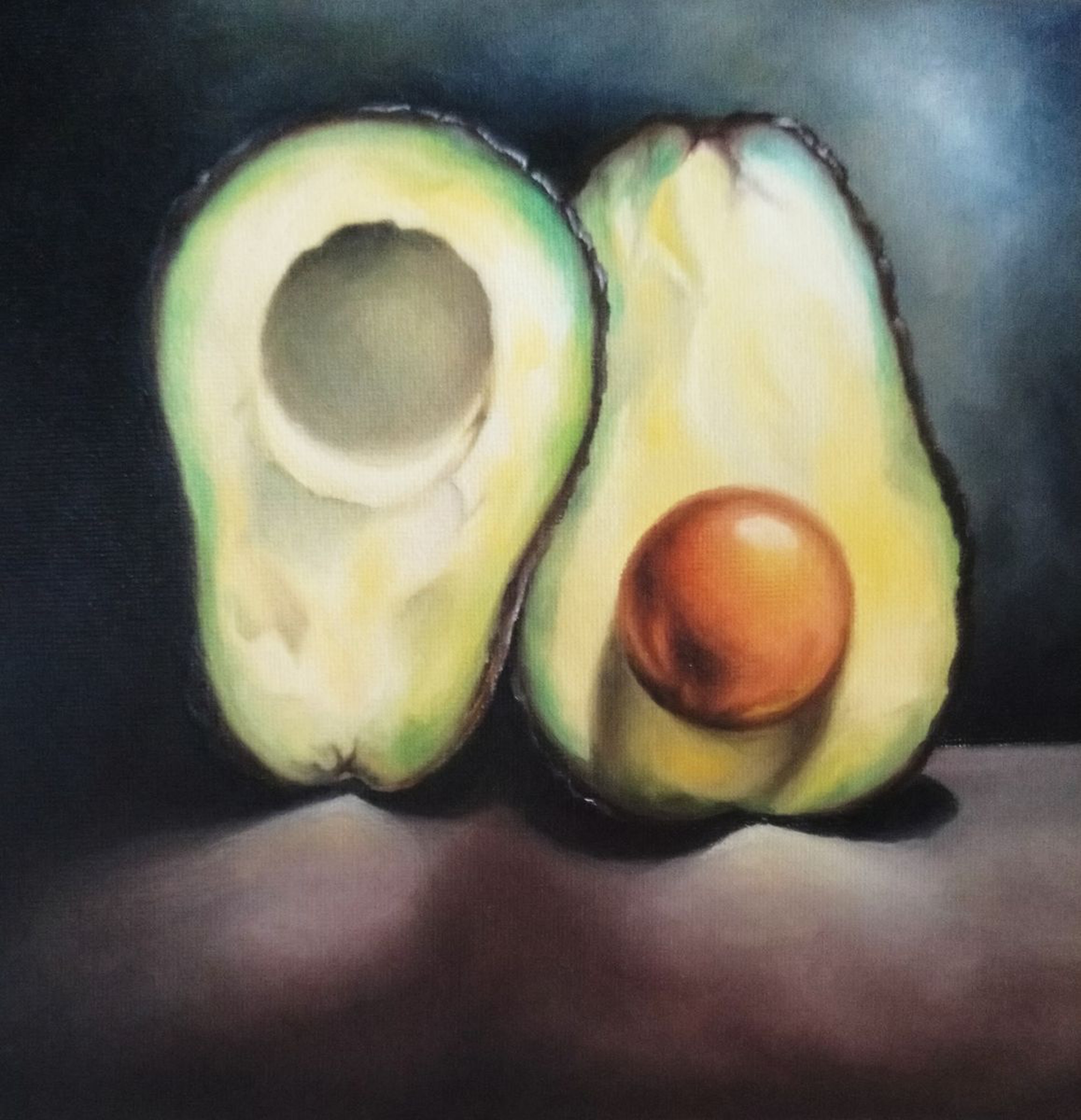 Avocado Oil Painting By Teodora Mitova Tea Artfinder