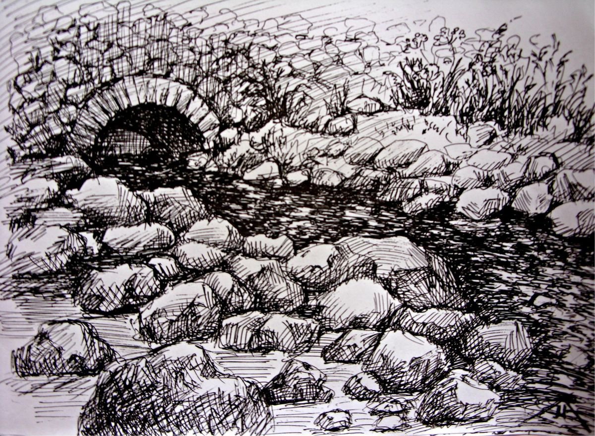 Creek by Liubov Ponomareva