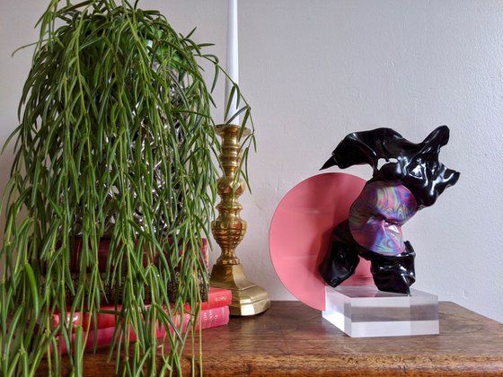 Vinyl Music Record Sculpture - "Your Swaying Arms"