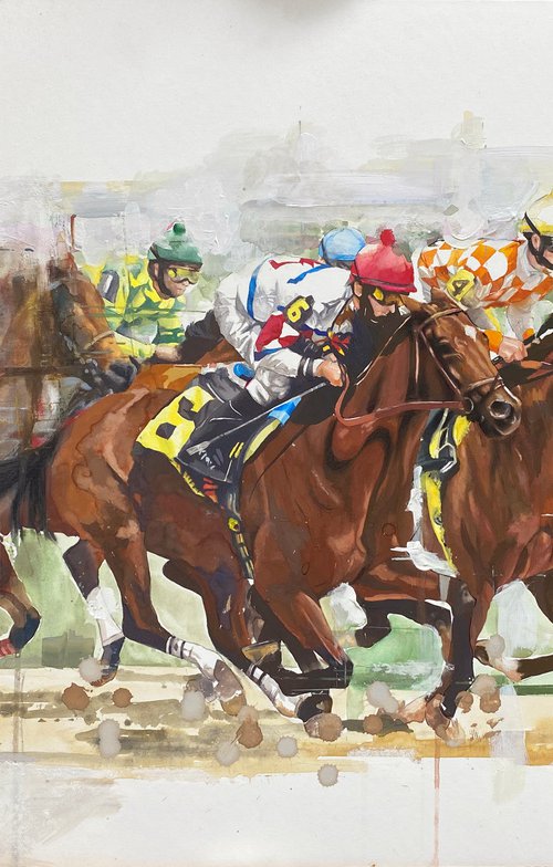 The Horse Race No. 6 by Helen Sinfield
