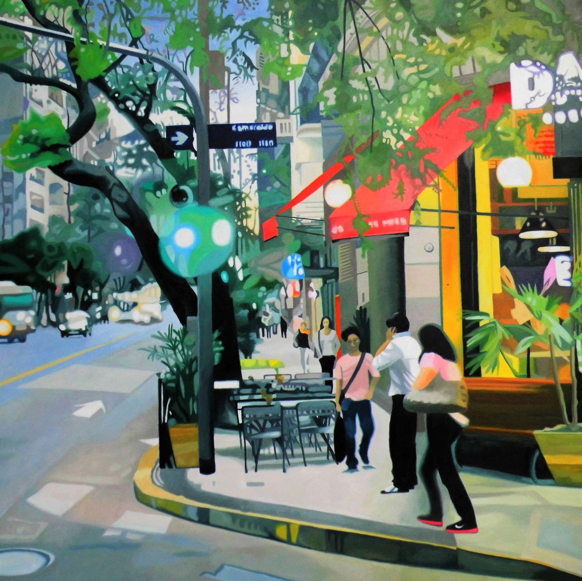 Buenos Aires 1 By Ulla Kutter, 39 X 39, Artwork For Sale On Artfinder