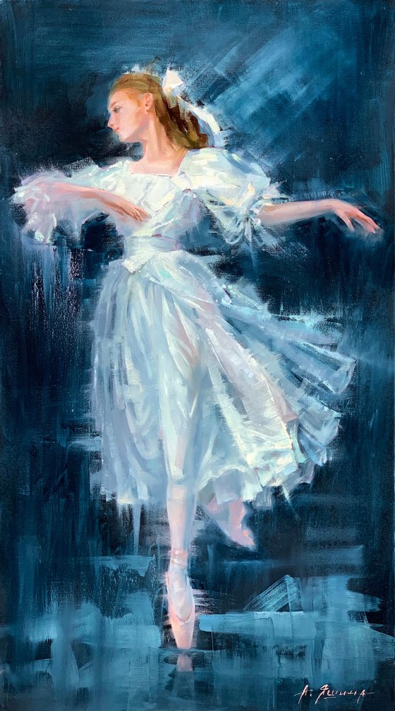 Mary Ballerina painting