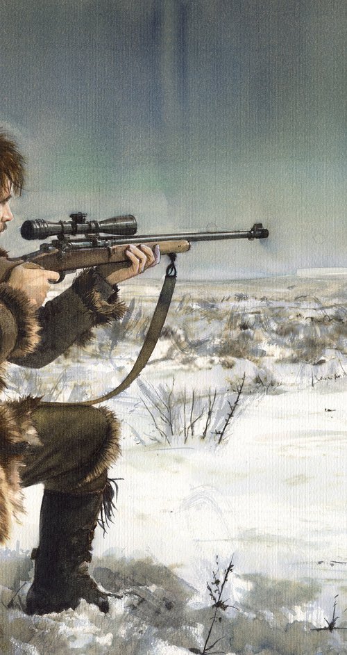 Prehistoric hunter by REME Jr.