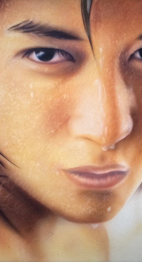 Realistic portrait by Dolgor Dugarova
