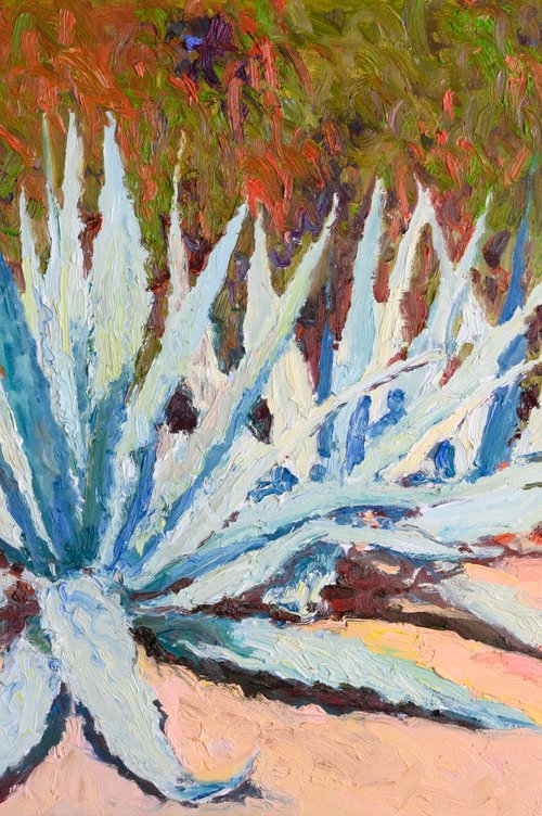 Agaves in the Desert by Suren Nersisyan