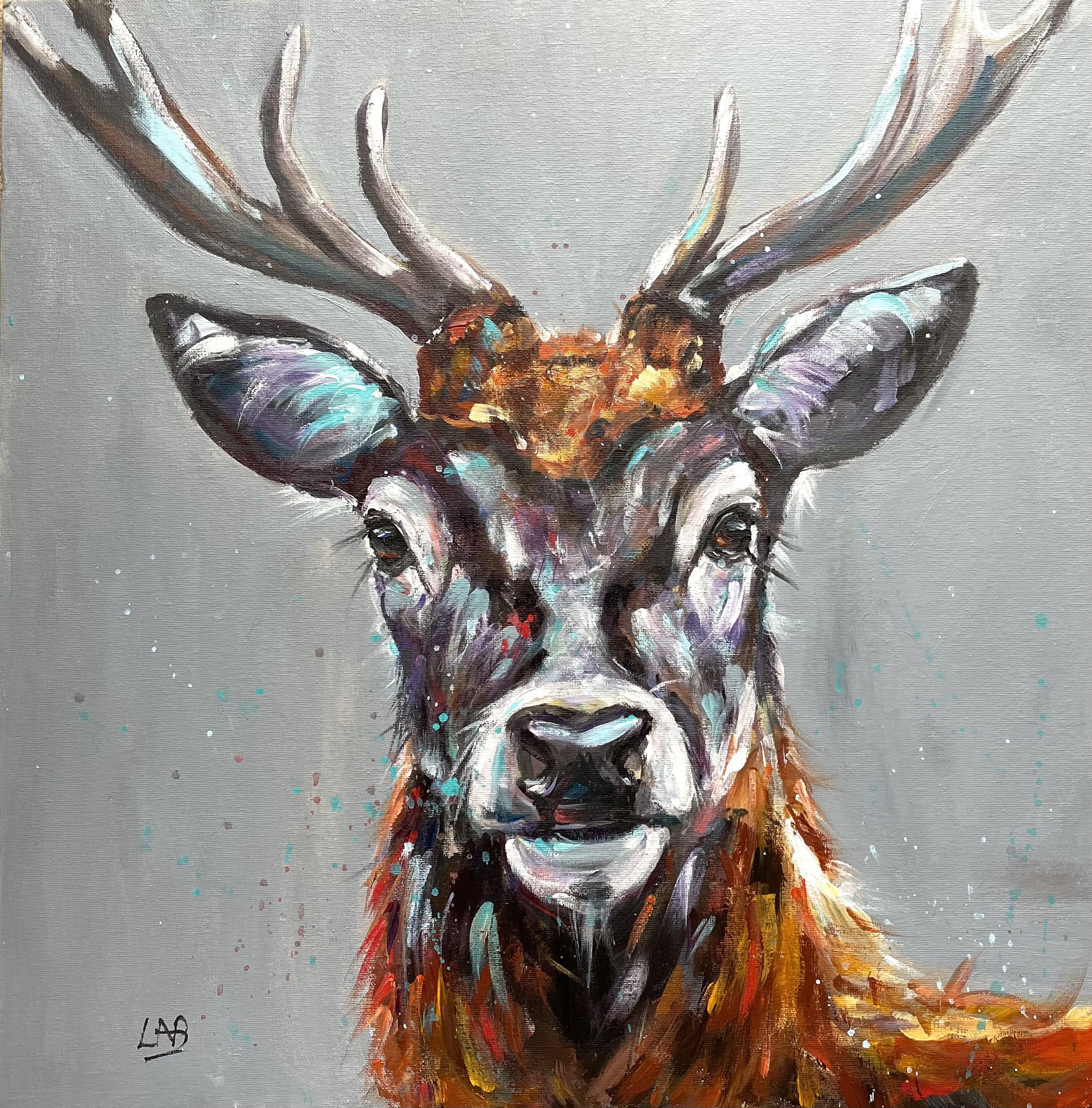 Anthony By Louise Brown, 20 X 20, Artwork For Sale On Artfinder