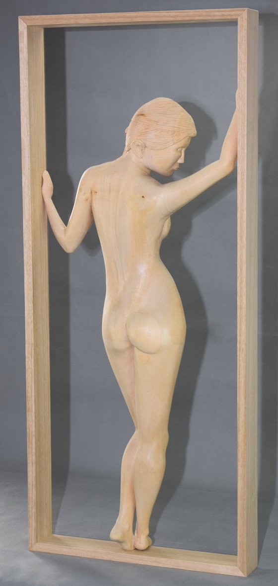 Framed Female Nude