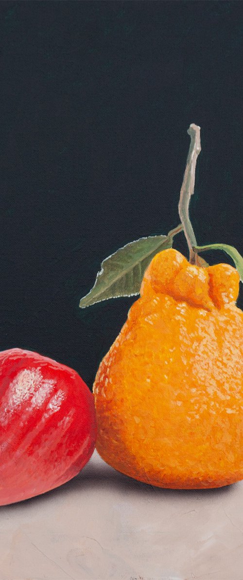 Roseapple and Orange by Dietrich Moravec