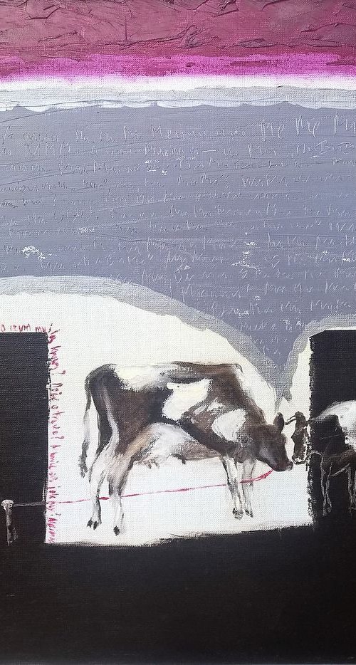 What the cows are thinking of ? by Romuald Mulk Musiolik