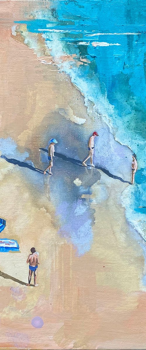 On the Beach by Helen Sinfield