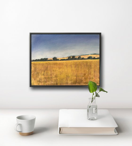 Norfolk Fields - Landscape Art