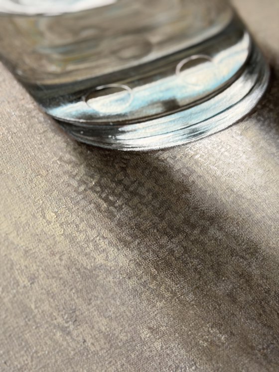 Glass of water. Still life