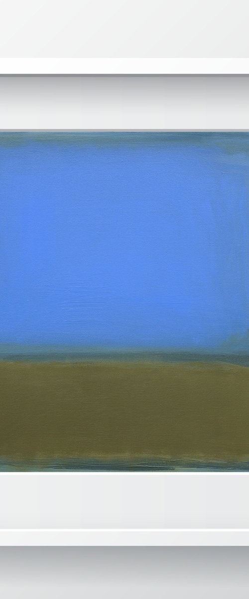 The Great Divide - Abstract Seascape by Thomas Hjelm