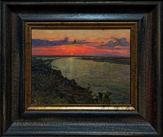 Evening coolness of the Dnieper