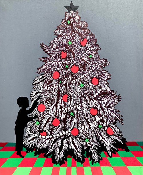CHRISTMAS TREE by Maria Tuzhilkina
