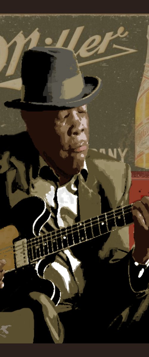 JOHN LEE #3  29"X41" by Joe McHarg
