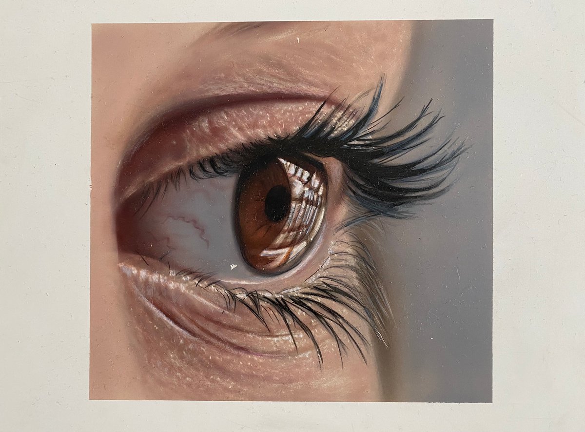 Photorealistic eye. by Dolgor Dugarova