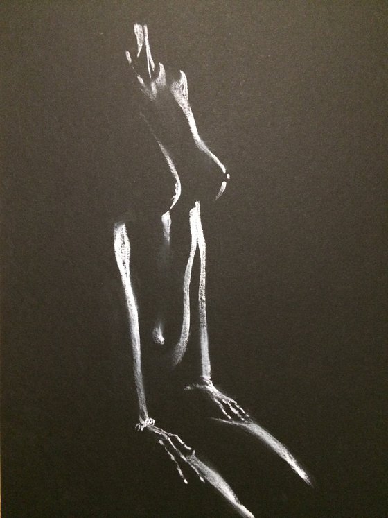 Nude noir #304 (21X29)cm