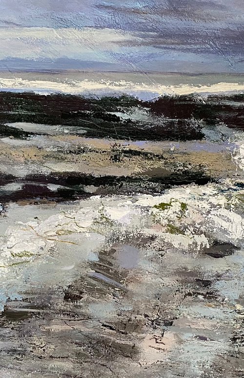 Chalky December Tide by Nikki Wheeler