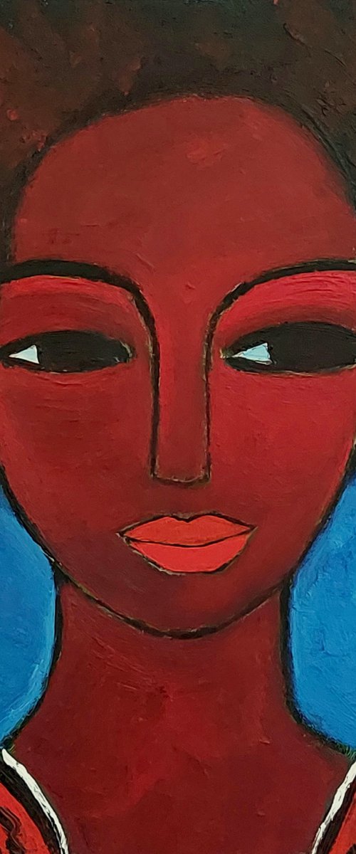 Black Lady by Nelly van Nieuwenhuijzen