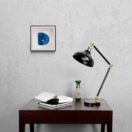 Synesthetic Letters - D (Framed)