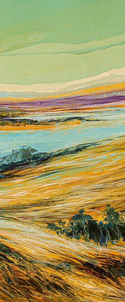 Whistling Fields by ARTIST GURDISH PANNU