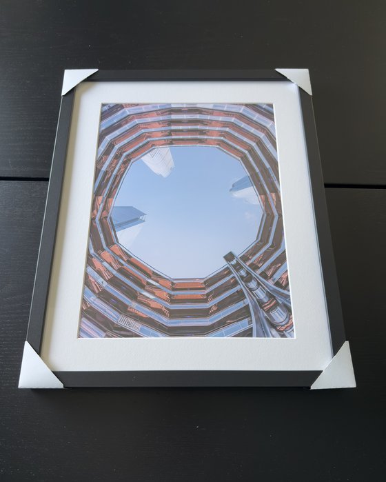 EYES TO THE SKY IN NEW YORK (black frame)