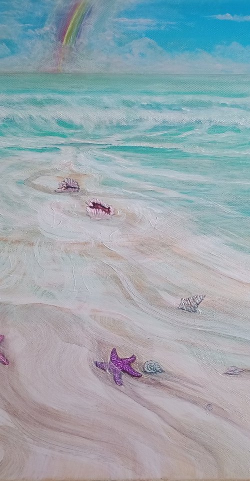 Rainbow Shores. by Zoe Adams