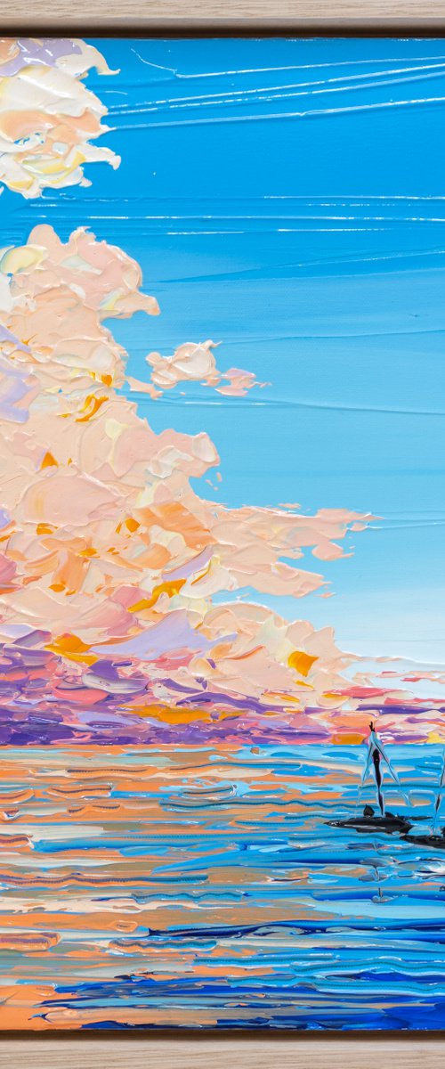 Sunset Sea 11 by Joseph Villanueva