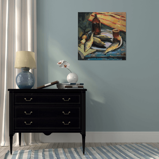Still life with fish
