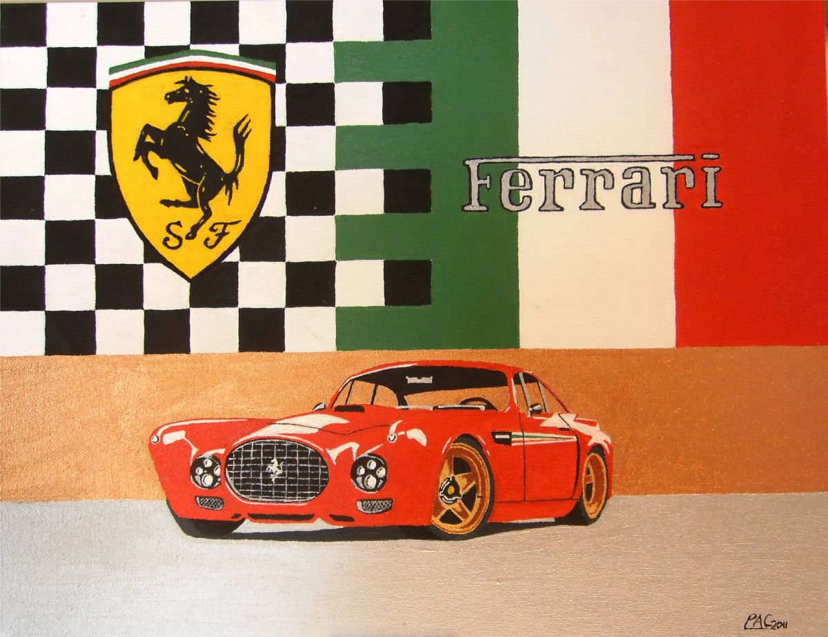 Ferrari f340 competizione by Paul Cockram
